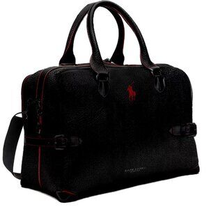 Ralph Lauren Fragrances The Polo Messenger Crossbody Duffel Bag New Release NWT